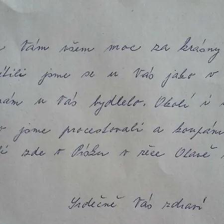 Kousek Do Přírody I Do Centra Písek